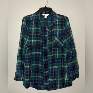 Old Navy - Multi Colored Button Up